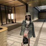 Louis Vuitton denim shirt coat women spring autumn 2026 new design niche shirt French luxury fashion tops