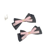 Chanel French Sweetheart Girl Bow Duckbill Hair Clip Princess Head Korean Side Clip Side Clip Double Pony Tail Accessories