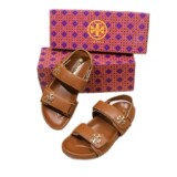 TB Cross-border foreign trade platform velcro sandals summer new all-match open toe strap beach shoes women