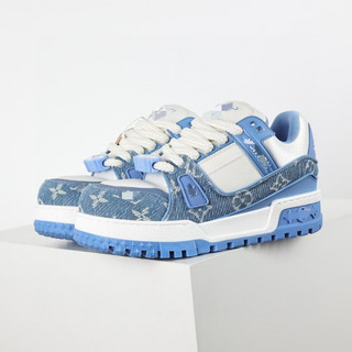 Louis Vuitton Cross-border Direct L Platform Boost Skate Shoes Casual V White