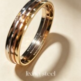 Cross-border classic C-letter Cartier bracelet titanium steel fadeless screwdriver V gold CNC high version buckle couple