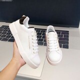 2026 DG Full-Grain Cowhide Fashion Flat Sneakers Casual Versatile Men's Shoes