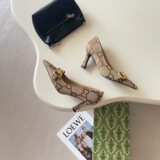 Gucci 2025 European Style New Floral Flat Fashion Flats G Sandals Flats
