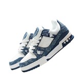 Louis Vuitton Cross-border trainer New Skate Shoes Black Casual Versatile