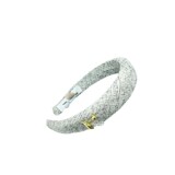 Louis Vuitton Green High Version Chanel Wind Hair Card Headband Women's 2025 New Letter Headband High Cranial Top Pressure Premium