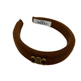 celine L Wind Woolen Hair Clip Hair Band Women Premium Feel Headband Autumn Winter High Cranial Top Pressure Hair Clip All Match Headwear