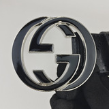 gucci belt smooth buckle belt fashion pants belt versatile stripes one piece commuter genuine leather waist