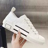 Cross-border Dior Canvas Men's Shoes 5 Print Sport Skate Shoes Floral Casual Shoes Foreign Trade