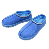 Thick bottom ethnic wind and snow boots wool semi slippers 2026 new winter fur all in one women's shoes Henan Sampo Village UGG