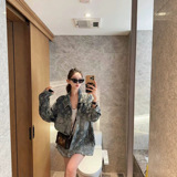 Louis Vuitton denim shirt coat women spring autumn 2026 new design niche shirt French luxury fashion tops