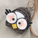 Presbyopia Coin Purse Keychain Owl Bag Hanging Live Streaming Welfare Factory Wholesale Headphone Storage Bag