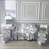 Cross-border foreign trade fashion brand blanket big brand gift flannel blanket office nap blanket air conditioning blanket gift box