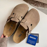 Genuine Leather Birkenstocks Women's Cork Birkenstocks Women's Summer Outerwear Fall/Winter Platforms Women's Shoes UGG