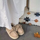 2026 New Cotton Shoes Women Bow Fall Winter Fleece Bag Heels Indoor Home Shoes Thick Sole Warm Snow Boots UGG