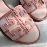 TB Cross-border foreign trade net red sandals women's outer wear trendy all-match mesh flip-flops slippers women's outer wear beach shoes