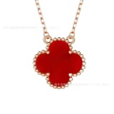 van cleef Necklace Premium 18 K Gold Necklace Rose Gold Fashion Necklace ins