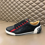 gucci New Skate Shoes Red Fashion Casual Sport White Floral