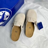 Birken Unisex Cork Leather Fishing Boken Toe Slippers Sandals Platforms Everyday Casual Shoes