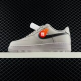 AIRFORCE1 ’07 Thick Sole Low Top Dark Grey Unisex Air Force One Low Top Casual Sneakers