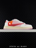 Putian Shoes AirAJ1 Qiao Yi Scott Unisex Backstroke Lightning Low Top Casual Sports Basketball Board Shoes