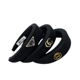 ySL Korea Dongdaemun gentle high skull top cute black wide edge sponge headband temperament net red hair band women wholesale
