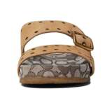 coach cross-border platform sandal slippers women summer outer wear new muffin flip-flops premium matching dress birken sandals
