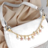 Handbag Chain Starfish Shell Pearl Decorative Bag Pendant Alloy Material Bag Chain Shoe Chain Decorative Chain